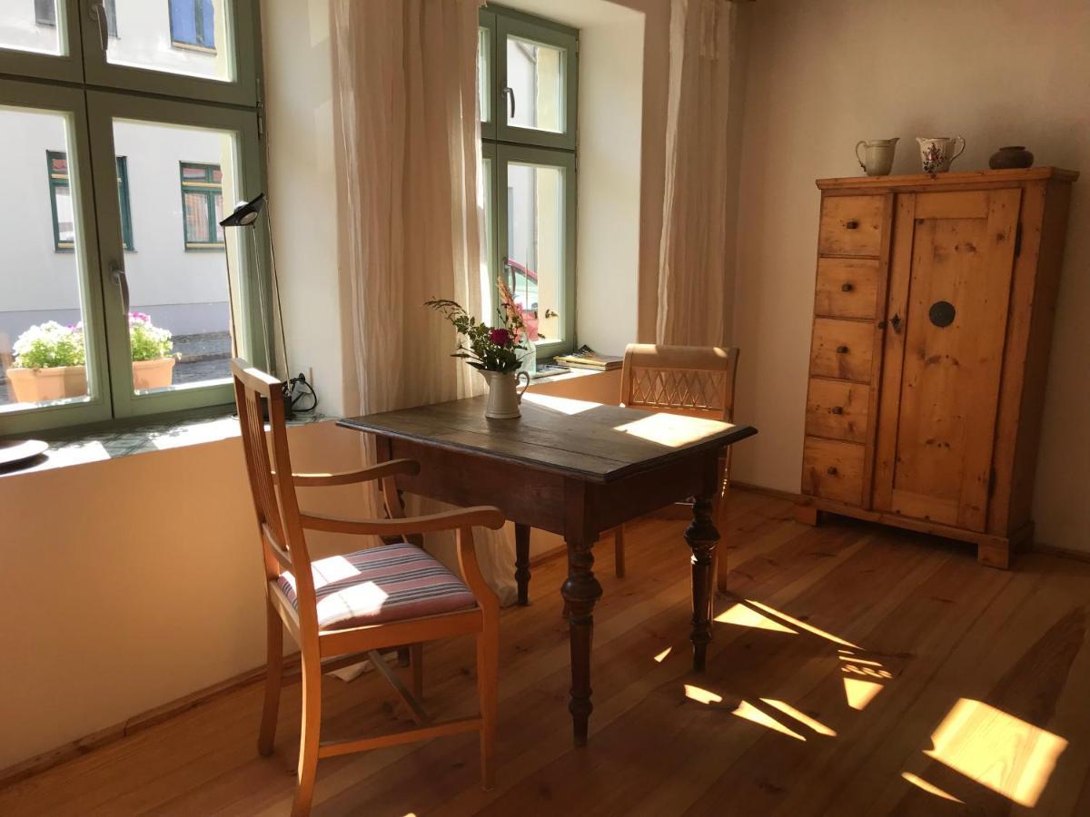 Klein Aber Fein In Der Altstadt Angermunde Bagian luar foto